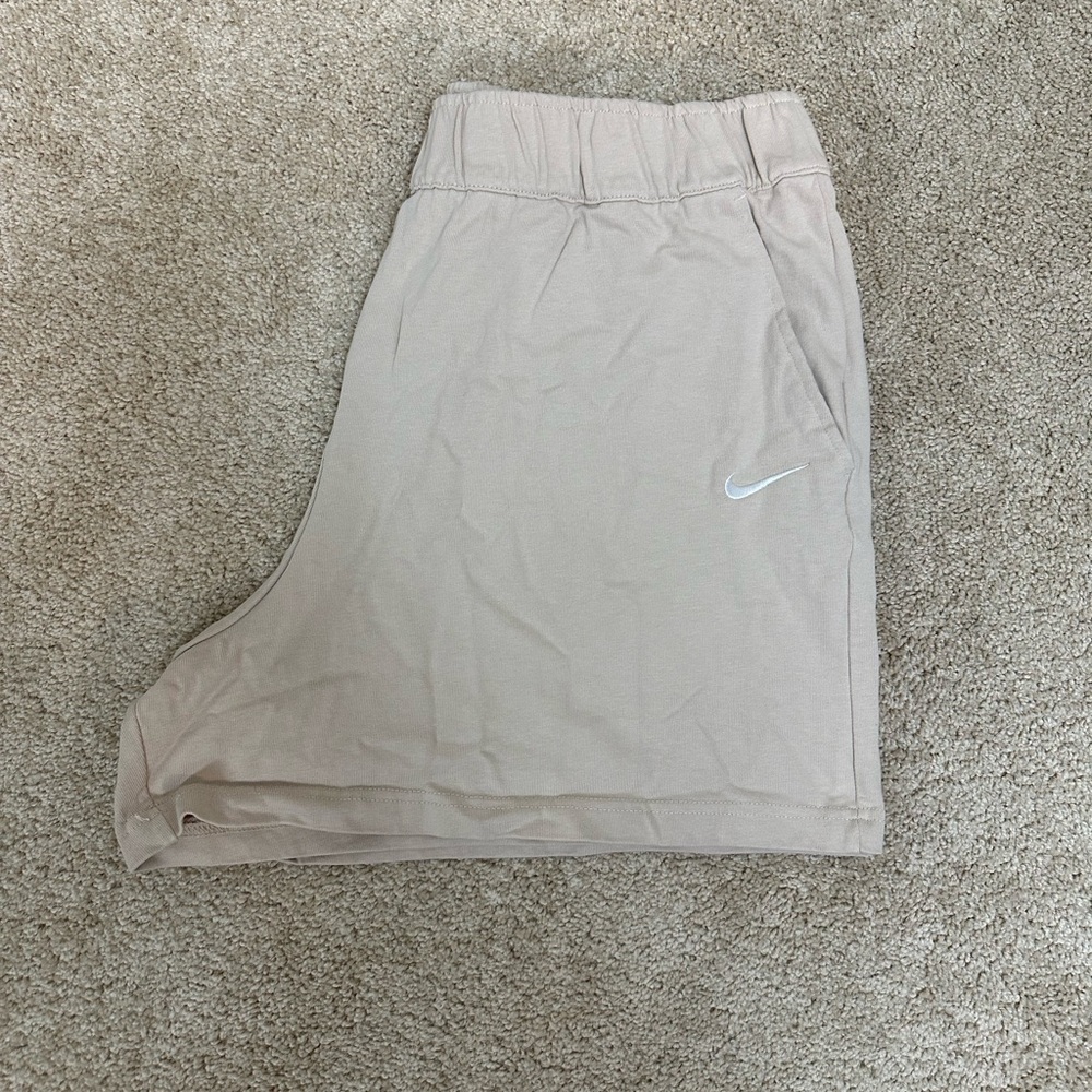 Nike Light Beige Sports Shorts